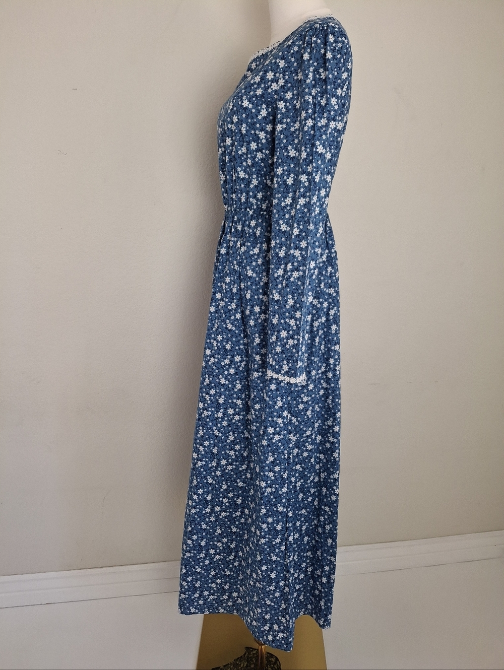 Scarlet Darkness Longsleeve Calico Floral Print Maxi Dress NWT - Picture 7 of 13